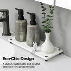 Razborci Instant Dry Sink Caddy Kitchen Sink Organizer, Quick Drying Stone Tray - Image 4