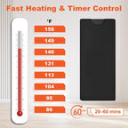 Portable Sauna Blanket PVC, Full Body Heated Bag - Image 2
