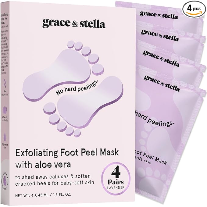 grace & stella Award-Winning Foot Peel Mask by GraceStella