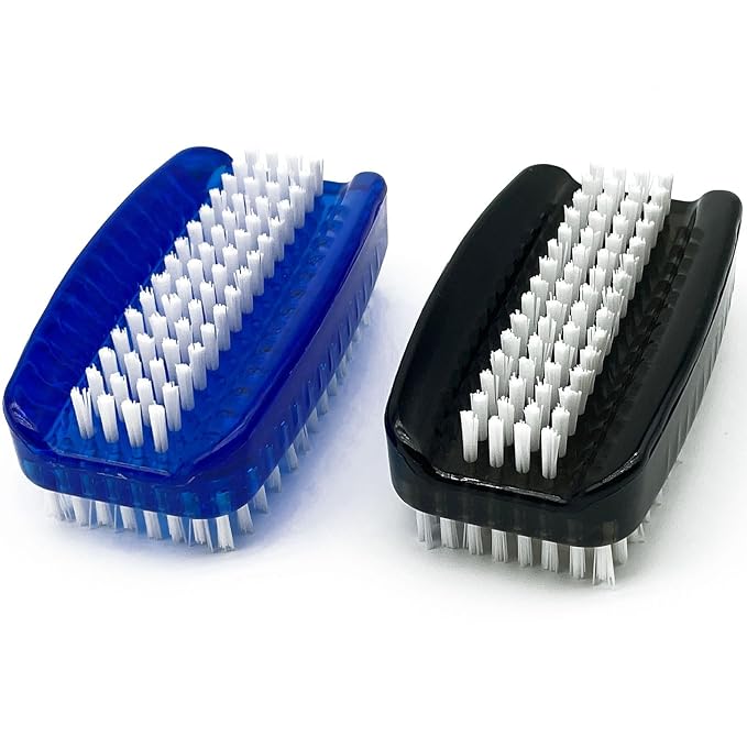 GKETN Nail Brush for Cleaning Fingernails 2 Sided Nylon Bristles Fingernail by GKETN
