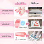 Yokilly Toe Nail Soaking Bowl, Shoe Design Foot Bath Soak Tub Bowl, Acetone - Image 2
