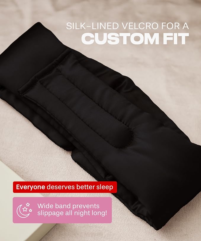 SUNDAYSILKS™ | Adjustable Silk Sleep Mask - Image 4