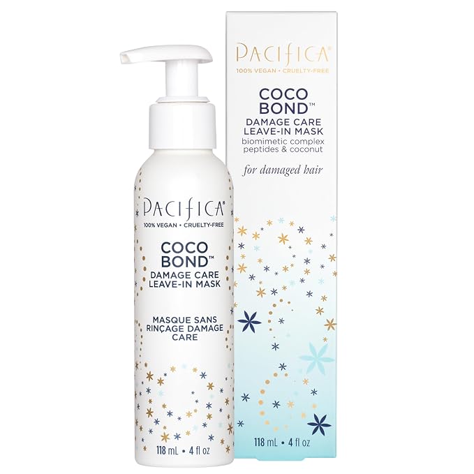 PACIFICA Beauty, Coco Bond Damage Care Leave-In Repair Mask Treatment, Dry & by PacificaBeauty