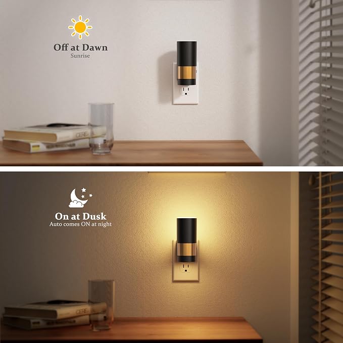 JandCase Plug in Night Light, Rotating Night Light - Image 4