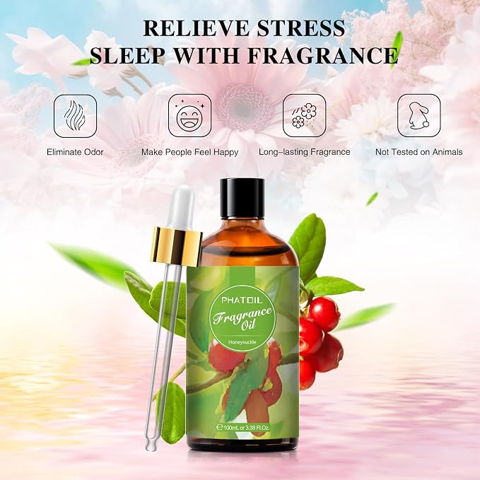PHATOIL 3.38FL.OZ Honeysuckle Fragrance Oils - Image 4