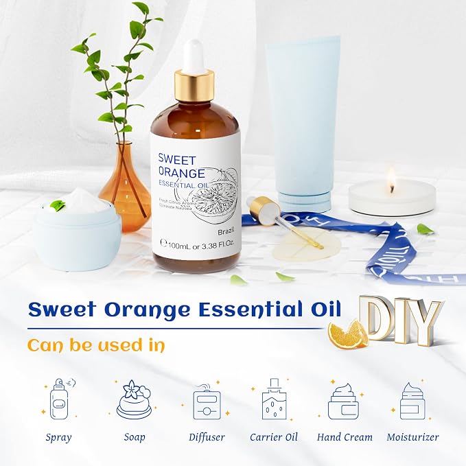 HIQILI 100ML Orange Essential Oil - Image 5