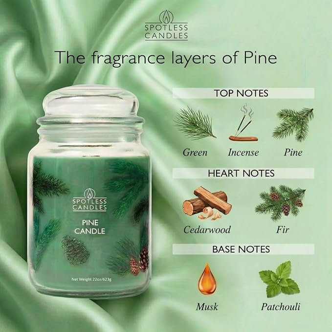 Pine Candle 22oz - Image 2
