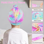 Basumee Microfiber Hair Towel Wrap - Image 4
