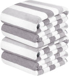 JML Bath Towels, Large Microfiber Towel Set, Ultra Soft, Super Absorbent by JML