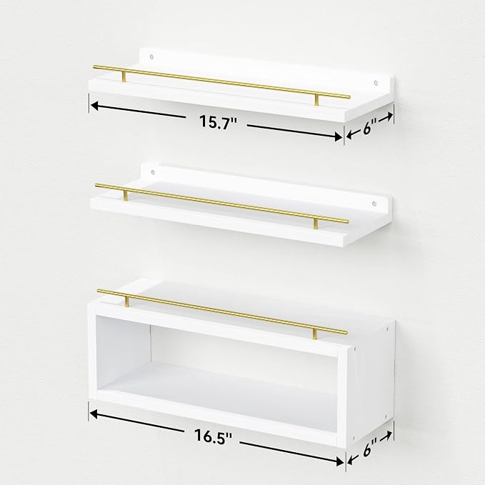 WOPITUES Floating Shelves for Wall - Image 3