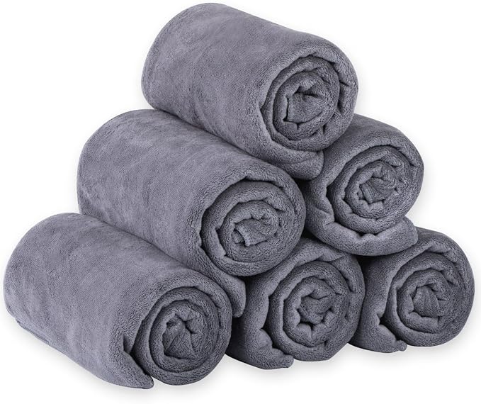 JML Microfiber Bath Towels, Bath Towel Set by JML