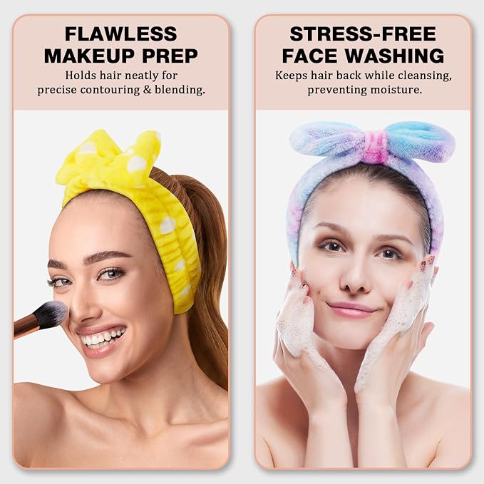 YOOVR 8pcs Spa Headband, Mothers Day Gifts Bulk, Stocking Stuffers - Image 7