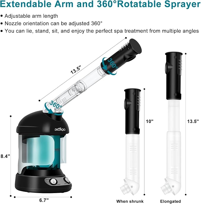 Facial Steamer, Nano Ionic Face Steamer - Image 5