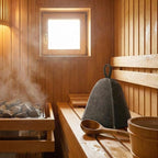JaGely Sauna Hat for Men Women Sauna Hat Vaporarium Cap Russian Banya Cap for - Image 6
