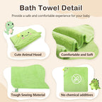 OFUSUY 6 PCS Baby Bath Towels, Baby Bath Towels - Image 8