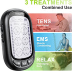 Dual Channel TENS EMS Unit 24 Modes 36 Levels, Upgraded Large Screen Intensity - Image 3
