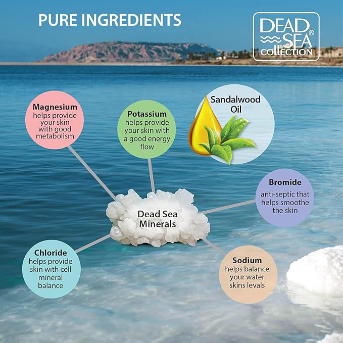 Dead Sea Collection Bath Salts for Men - Image 4