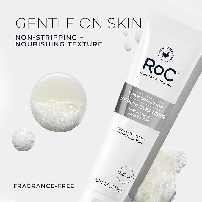 RoC Retinol Correxion Deep Wrinkle Serum Facial Cleanser - Image 7