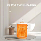Large Towel Warmer for Bathroom, Luxury Heated Towel Warmer Bucket for SPA - Image 4