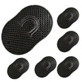 Soft 'N Style 6 Packs Pocket Palm Combs, Shampoo Comb, Massager Hair Brush Comb by Soft+%27N+Style