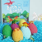 KAV Dinosaur Egg Bath Bombs for Kids – 6pc Fizzy Dino Bath Bomb Gift Set - Image 2