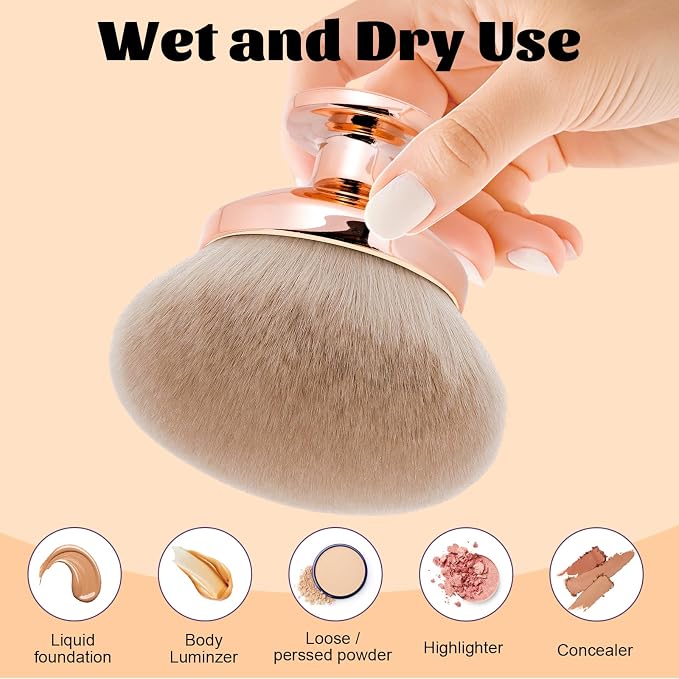 Blend & Blur Extra Large Body Makeup Brush - Image 5