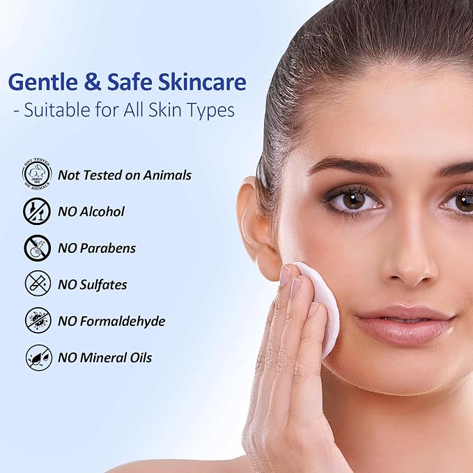 Hicream Glycolic Acid Pads, Dual-Textured Facial Exfoliating Toner - Image 8