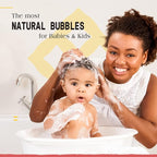 Alaffia Babies & Kids Bubble Bath, Coconut Strawberry, Pump Included – Gentle - Image 2