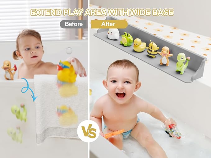 Cushore 3-Ft Bathtub Splash Guard PlayPad - Image 6