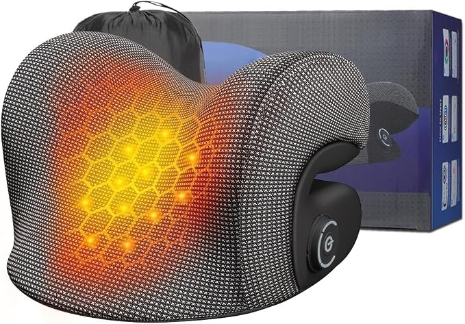 Wireless Heated Neck Stretcher for Pain Relief, Portable Cordless Neck Shoulder by Unknown