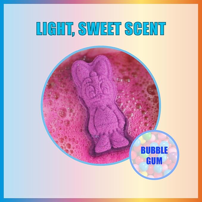 Mickey Minnie and Friends Bubblegum Scented Bath Bombs - Image 4