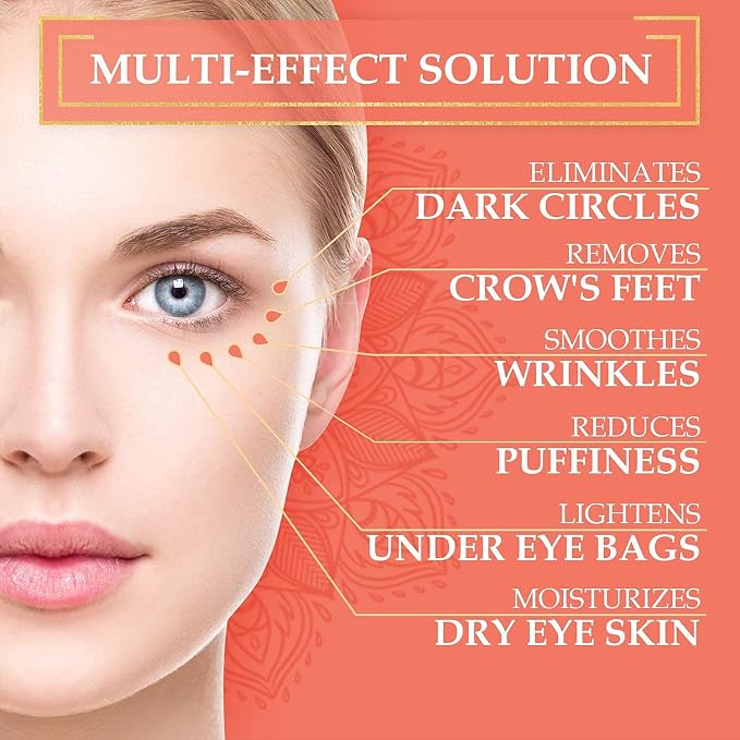 Under Eye Patches for Puffy Eyes Collagen Eye Mask for Dark Circles Gel Under - Image 3
