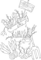 Jekohor Spring Theme Adult Coloring Book - Image 7