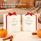 Scented Candles for Home, 2 Pack Wood Wick Pumpkin Spice Scented Candles - Image 6