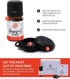 Essence Wearable Aromatherapy Nasal Diffuser – Grapefruit Essential Oil Nose - Image 4