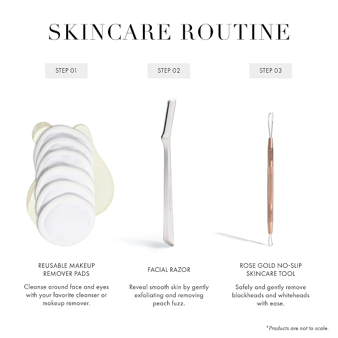 Tweezerman Rose Gold No Slip Skin Care Tool - Image 5