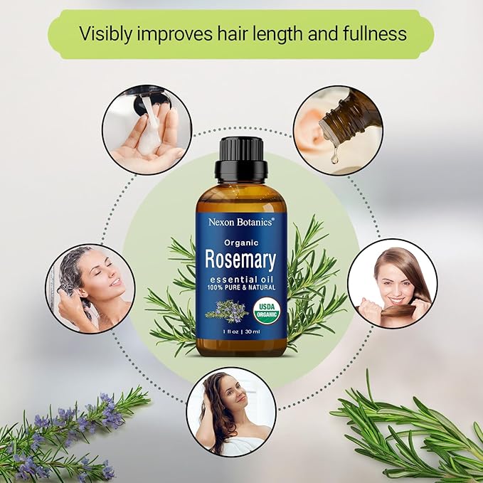 Organic Rosemary Essential Oil 30 ml - Image 3
