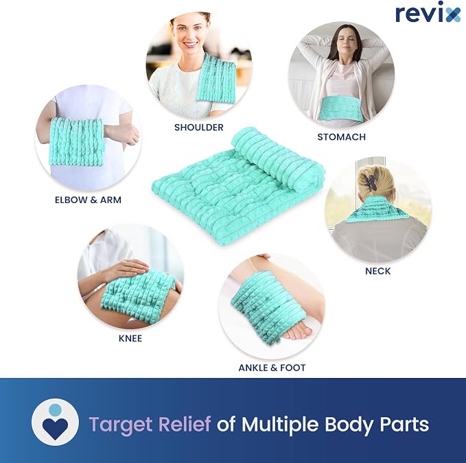 REVIX Microwavable Heating Pads, Moist Heat Pad Microwavable - Image 6