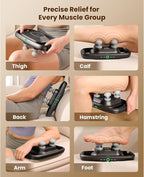 BOB AND BRAD A1 4-Head Massage Gun Deep Tissue, FSA Eligible/HSA Eligible - Image 4