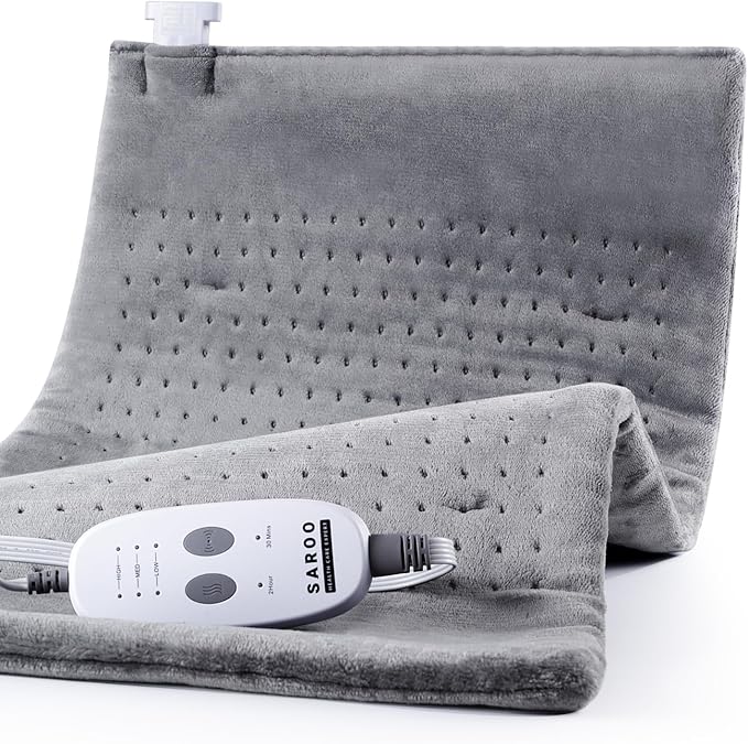 Weighted Massaging Heating Pad, Heating Pads by SAROO