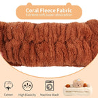 PERFECTSIGHT Spa Headband for Washing Face, 2 Pack Cute Hair Band for Shower - Image 3