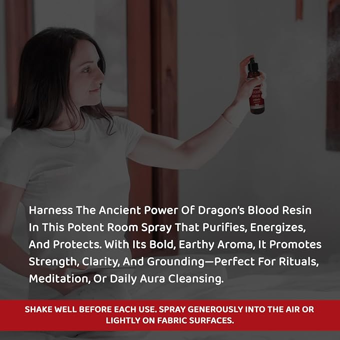 Sacred Element's Dragon's Blood Room Spray | Natural Purifying Mist - Image 5