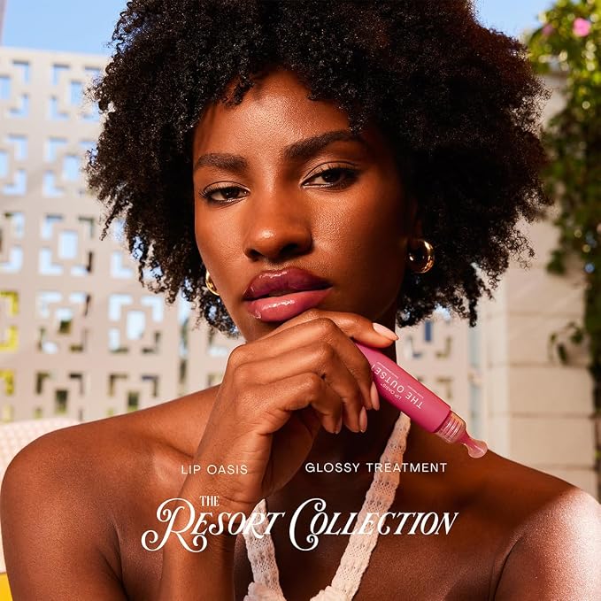 The Outset Lip Oasis Hydrating Lip Balm, Glossy Moisturizing Lip Treatment - Image 8