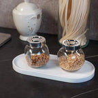 Marble Tray 9.8”x4.7”x0.6”| Oval Stone Tray - Image 4