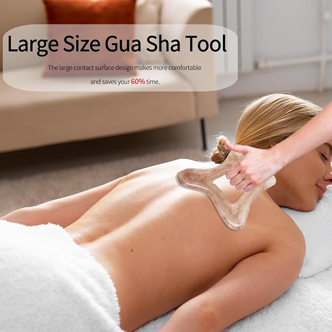 Body Gua Sha Tool Large Gua Sha Body Tool Cellulite Massage Tool Lymphatic - Image 6
