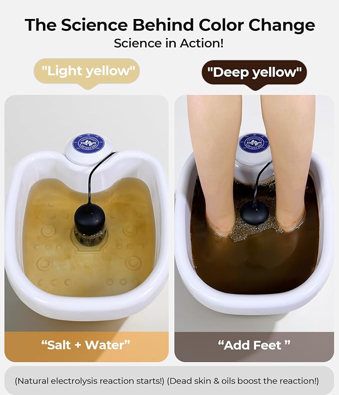 Ionic Foot Detox Machine 3.0, Foot Spa at Home detox, Ion Detox Foot Bath - Image 7