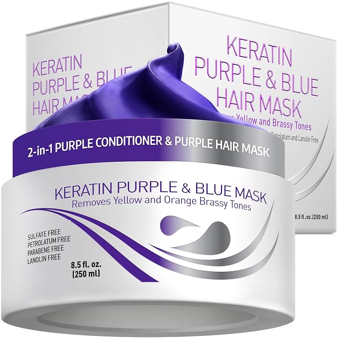 VITAMINS hair cosmetics Keratin Purple Hair Mask - Image 9