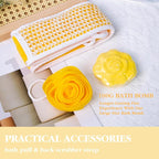 Mothers Day Birthday Spa Gifts for Women, Relaxation Self Care Spa Kit W/Bath - Image 6