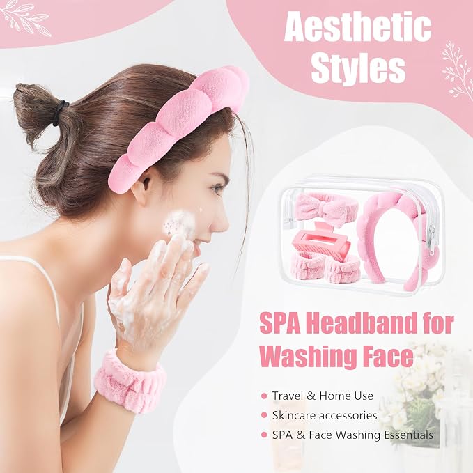 SPA Headbands and Wristband Set - Image 3