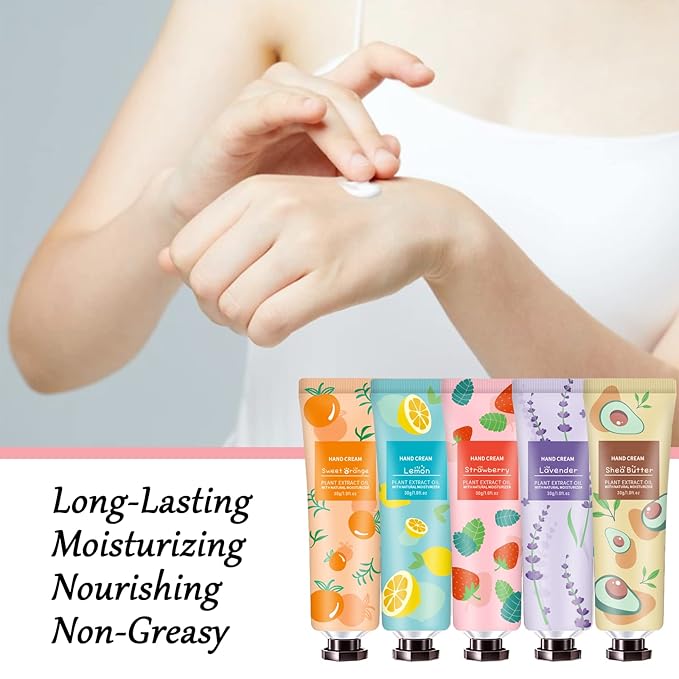 10 Pack Hand Cream for Dry Cracked Hands, Mothers Day Gifts, Teacher - Image 6
